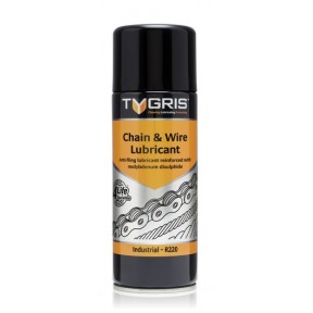 400ml Tygris Chain, Wire & Rope Lubricant Spray R-220 
